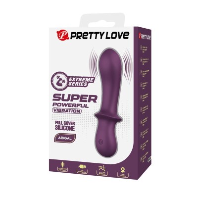 PRETTY LOVE ABIGAIL VIBRADOR RECARGABLE 10 FUNCIONES MORADO