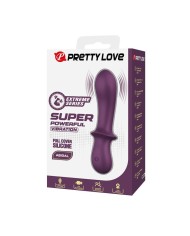 PRETTY LOVE ABIGAIL VIBRADOR RECARGABLE 10 FUNCIONES MORADO