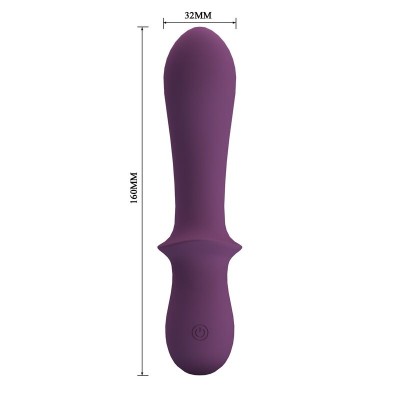 PRETTY LOVE ABIGAIL VIBRADOR RECARGABLE 10 FUNCIONES MORADO