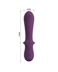 PRETTY LOVE ABIGAIL VIBRADOR RECARGABLE 10 FUNCIONES MORADO