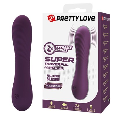 PRETTY LOVE ALEXISROSE VIBRADOR RECARGABLE 10 FUNCIONES MORADO