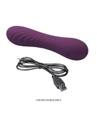 PRETTY LOVE ALEXISROSE VIBRADOR RECARGABLE 10 FUNCIONES MORADO