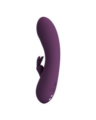 PRETTY LOVE HARPER VIBRADOR RABBIT RECARGABLE 10 FUNCIONES MORADO