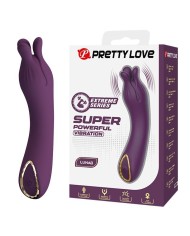PRETTY LOVE LUNAO VIBRADOR RECARGABLE 10 FUNCIONES MORADO