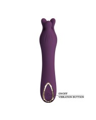 PRETTY LOVE LUNAO VIBRADOR RECARGABLE 10 FUNCIONES MORADO