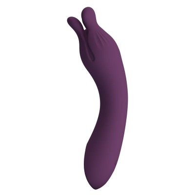 PRETTY LOVE LUNAO VIBRADOR RECARGABLE 10 FUNCIONES MORADO