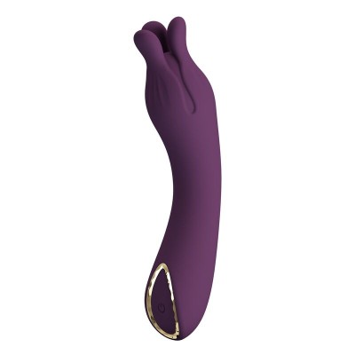 PRETTY LOVE LUNAO VIBRADOR RECARGABLE 10 FUNCIONES MORADO