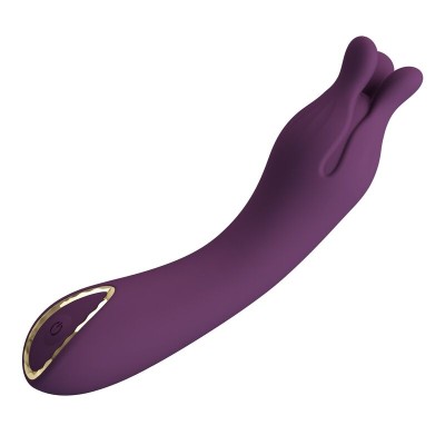 PRETTY LOVE LUNAO VIBRADOR RECARGABLE 10 FUNCIONES MORADO