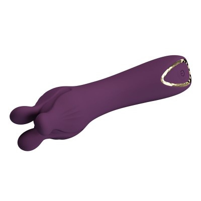 PRETTY LOVE LUNAO VIBRADOR RECARGABLE 10 FUNCIONES MORADO