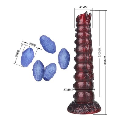 POWER MONSTERS VOIDCLAW BRUTE DILDO HINCHABLE FANTASIA BICOLOR 29 CM O 57 CM