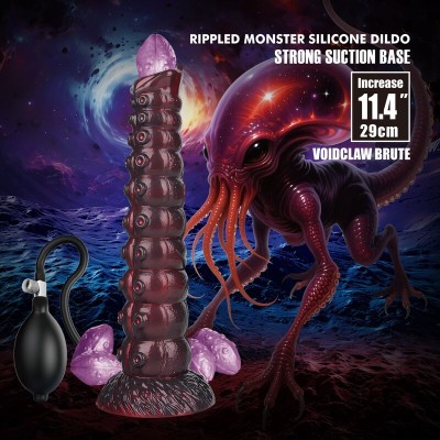 POWER MONSTERS VOIDCLAW BRUTE DILDO HINCHABLE FANTASIA BICOLOR 29 CM O 57 CM