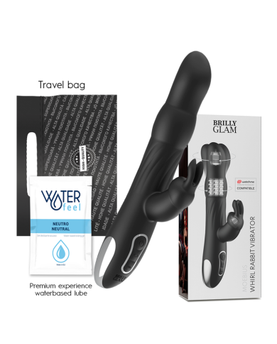 BRILLY GLAM MOEBIUS RABBIT VIBRATOR ROTATOR COMPATIBLE CON WATCHME WIRELESS TECHNOLOGY BRILLY GLAM MOEBIUS RABBIT VIBRATOR ROTATOR COMPATIBLE CON WATCHME WIRELESS TECHNOLOGY
