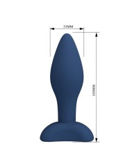 MR PLAY PLUG ANAL CONICO SILICONA AZUL M