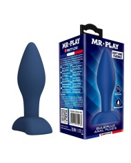 MR PLAY PLUG ANAL CONICO SILICONA AZUL S
