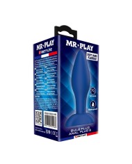 MR PLAY PLUG ANAL CONICO SILICONA AZUL S