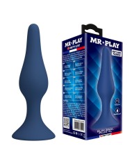 MR PLAY PLUG ANAL CONICO SILICONA AZUL XL