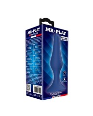 MR PLAY PLUG ANAL CONICO SILICONA AZUL XL