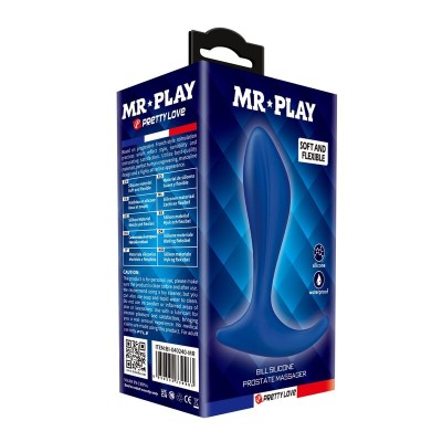 MR PLAY MASAJEADOR DE PROSTATA AZUL