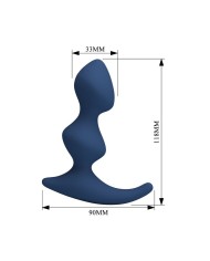 MR PLAY PLUG ANAL AZUL ERGONOMICO