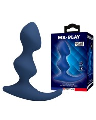 MR PLAY PLUG ANAL AZUL ERGONOMICO