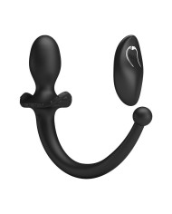 MR PLAY VIBRADOR ANAL Y PERINEAL CON CONTROL REMOTO INALAMBRICO NEGRO