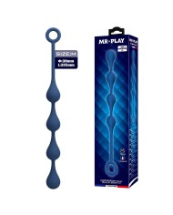 MR PLAY BOLAS ANALES SILICONA AZUL TALLA M 33 CM