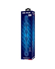 MR PLAY BOLAS ANALES SILICONA AZUL TALLA M 33 CM