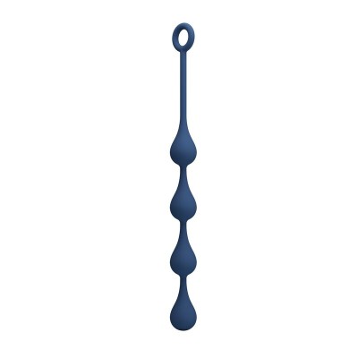 MR PLAY BOLAS ANALES SILICONA AZUL TALLA M 33 CM