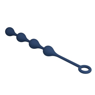 MR PLAY BOLAS ANALES SILICONA AZUL TALLA M 33 CM