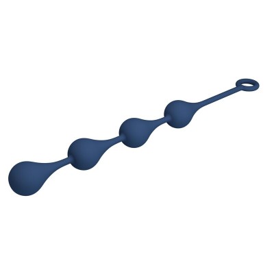 MR PLAY BOLAS ANALES SILICONA AZUL TALLA L 426 CM