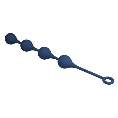 MR PLAY BOLAS ANALES SILICONA AZUL TALLA XL 525 CM