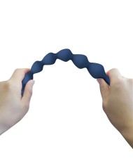 MR PLAY BOLAS ANALES Y PLUG ANAL SILICONA AZUL 267 CM