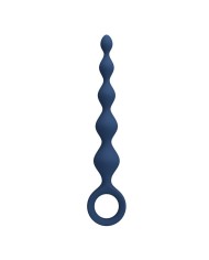 MR PLAY BOLAS ANALES Y PLUG ANAL SILICONA AZUL 204 CM