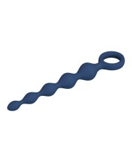 MR PLAY BOLAS ANALES Y PLUG ANAL SILICONA AZUL 204 CM