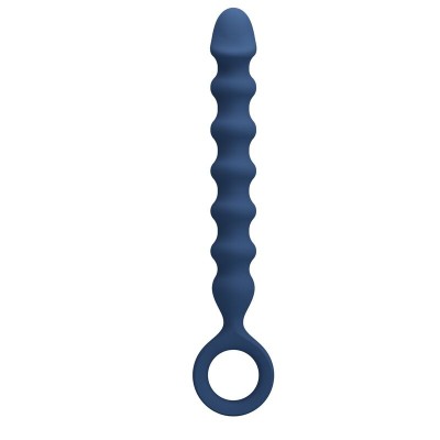 MR PLAY BOLAS ANALES Y PLUG ANAL SILICONA AZUL O 34 CM 285 CM