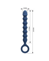 MR PLAY BOLAS ANALES Y PLUG ANAL SILICONA AZUL O 34 CM 285 CM