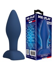 MR PLAY PLUG ANAL CONICO SILICONA AZUL L