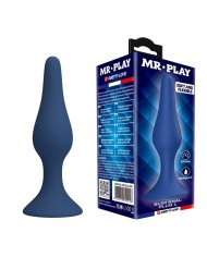 MR PLAY PLUG ANAL SLIM SILICONA AZUL L