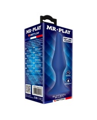 MR PLAY PLUG ANAL SLIM SILICONA AZUL L