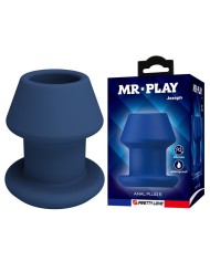 MR PLAY JACK PLUG ANAL HUECO SILICONA AZUL TALLA S