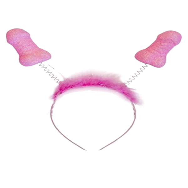 DIABLO PICANTE 6 UDS ANTENAS PITO ROSA PURPURINA