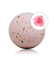 TALOKA BOMBA DE BANO CON AROMA ROSAS Y PETALOS DE ROSA