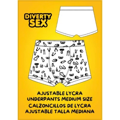 DIABLO PICANTE CALZONCILLO PENES TALLA MEDIANA