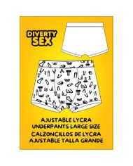 DIABLO PICANTE CALZONCILLO PENES TALLA GRANDE