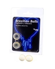 TALOKA BRAZILIAN BALLS GEL EXCITANTE EFECTO FRIO Y VIBRACION 2 BOLAS