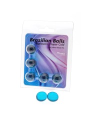TALOKA BRAZILIAN BALLS GEL EXCITANTE EFECTO FRIO 5 BOLAS