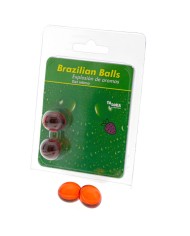 TALOKA BRAZILIAN BALLS GEL INTIMO FRESA 2 BOLAS