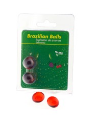 TALOKA BRAZILIAN BALLS GEL INTIMO FRESA CEREZA 2 BOLAS