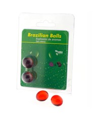 TALOKA BRAZILIAN BALLS GEL INTIMO FRESA CHOCOLATE 2 BOLAS