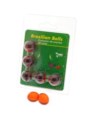 TALOKA BRAZILIAN BALLS GEL INTIMO FRESA CEREZA 5 BOLAS